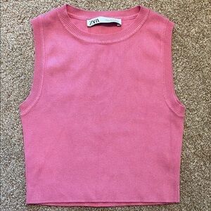 Zara Knit Crop Tank